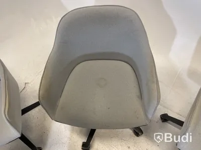 6 st Kontorsstolar Vitra 540, grå, Design Ronan & Erwan Bouroullec