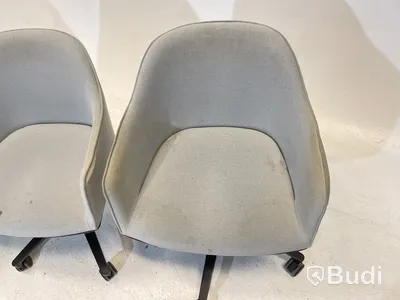 4 st. Kontorsstolar Vitra 540, grå, Design Ronan & Erwan Bouroullec