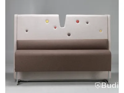 Dubbelsidig soffa Materia Le Mur, Design Wivian Eidsaunet & Marie Oscarsson
