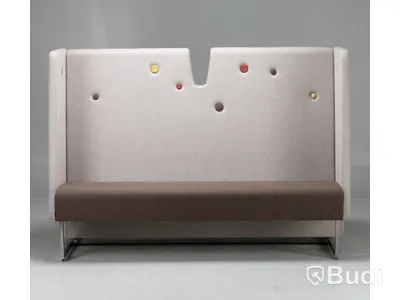Dubbelsidig soffa Materia Le Mur, Design Wivian Eidsaunet & Marie Oscarsson