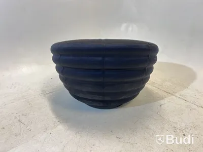 Loungefåtölj Blow by Foersom & Hiort-Lorenzen for Hay, svart/blå