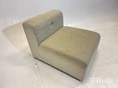 Fåtölj ljusgrå