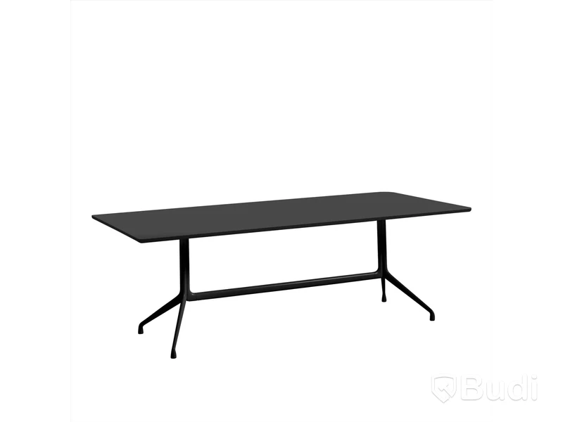 Konferensbord 220 x 120 cm, svart