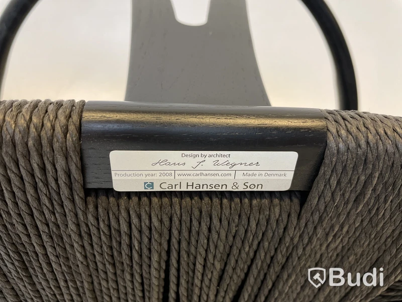 3 st. Stolar Carl Hansen & Son, CH24 svarta