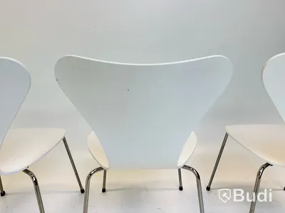 4 st. stolar Republic of Fritz Hansen, Design Arne Jacobsen