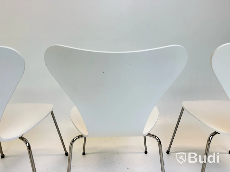 4 st. stolar Republic of Fritz Hansen, Design Arne Jacobsen