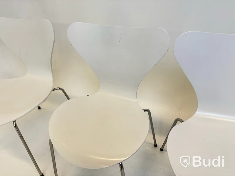 4 st. stolar Republic of Fritz Hansen, Design Arne Jacobsen