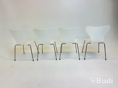 4 st. stolar Republic of Fritz Hansen, Design Arne Jacobsen