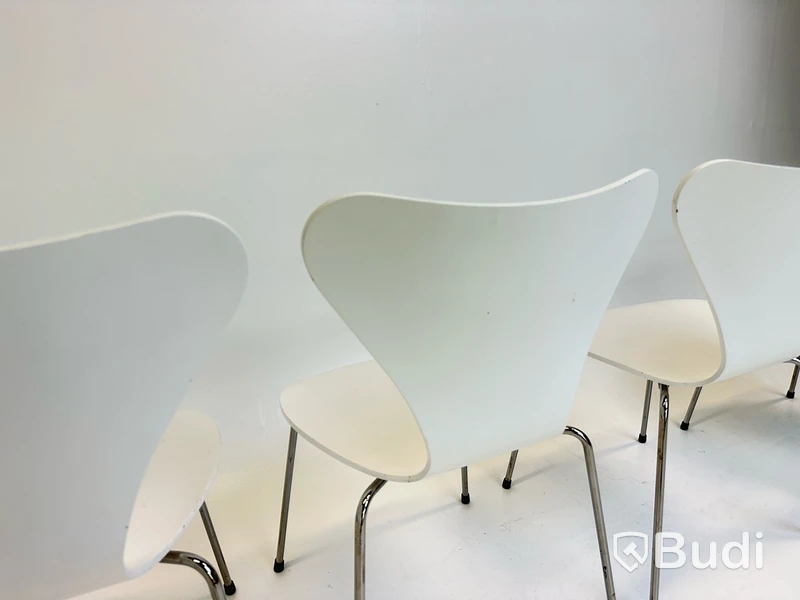4 st. stolar Republic of Fritz Hansen, Design Arne Jacobsen