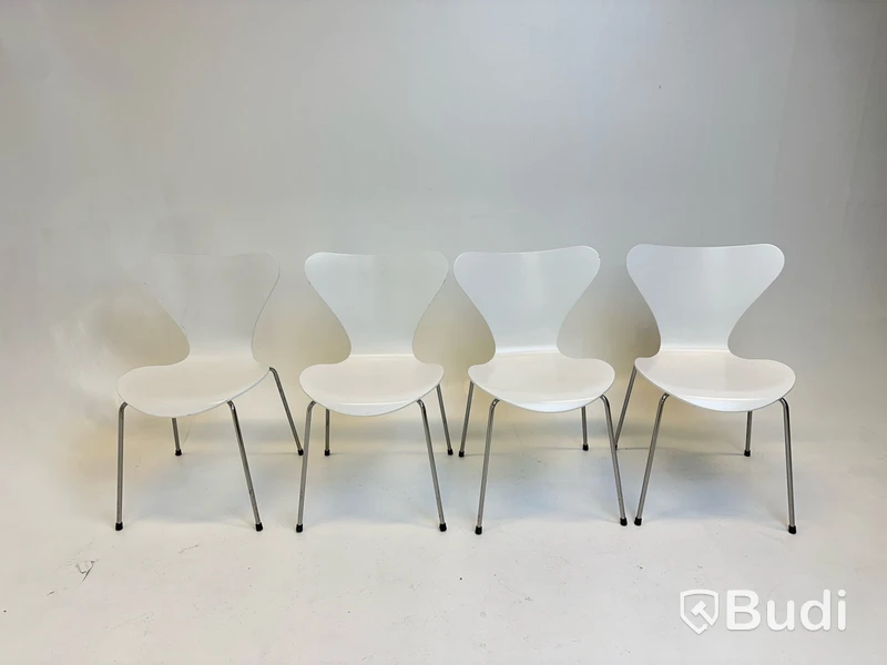 4 st. stolar Republic of Fritz Hansen, Design Arne Jacobsen