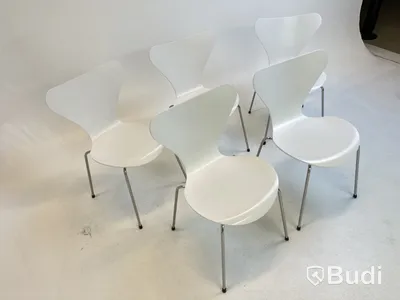5 st. Stolar Fritz Hansen, Design Arne Jacobsen