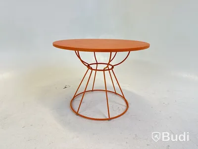 Runt bord, orange