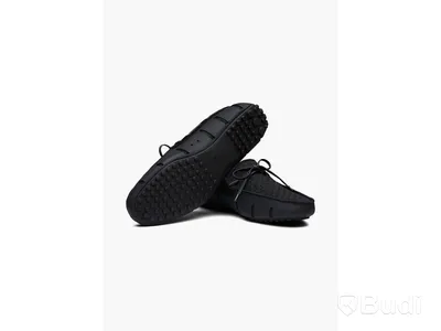 Loafers Swims, The woven driver, svart, stl. 42