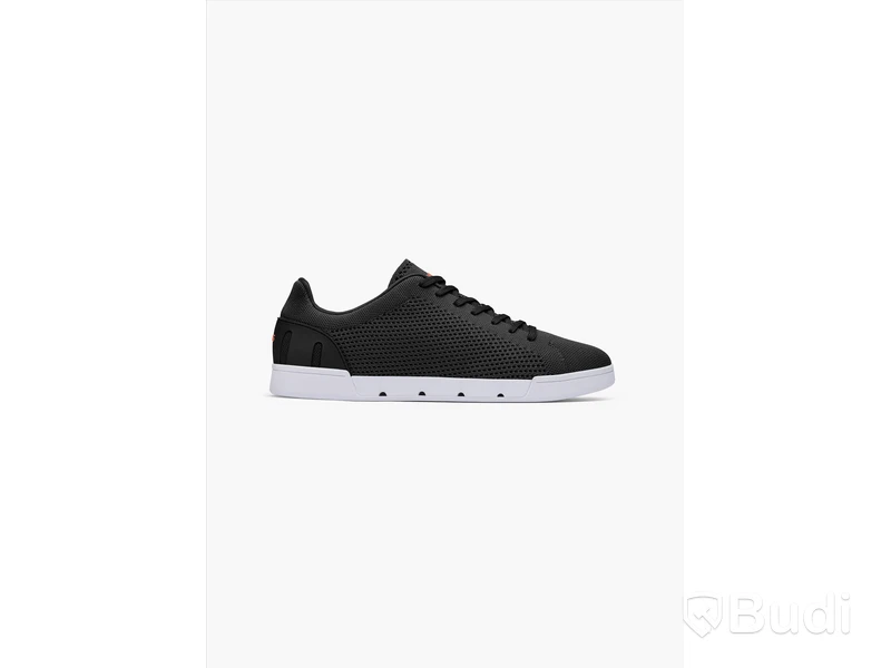 Sneakers Swims Breeze Tennis Knit, svart/vit stl. 40