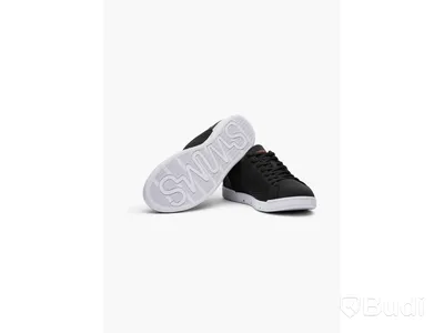 Sneakers Swims Breeze Tennis Knit, svart/vit stl. 44