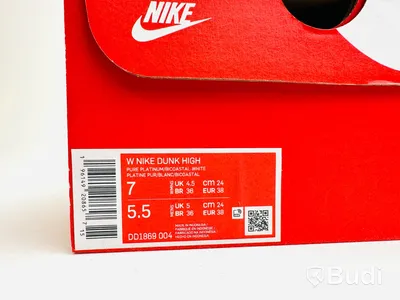 Sneakers Nike Dunk High, dam, stl. 38
