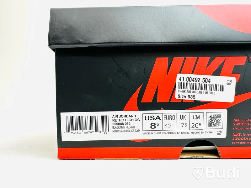 Sneakers Nike x Air Jordan 1 Retro High OG, stl. 42