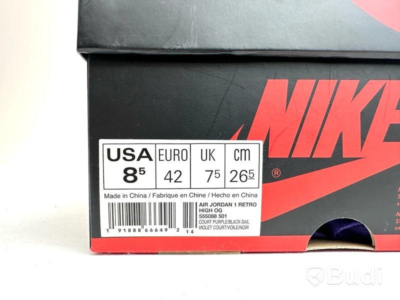 Sneakers Nike x Air Jordan 1 Retro High OG, stl. 42