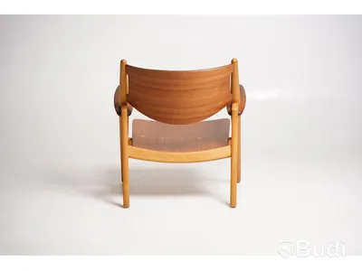 Designstol - Carl Hansen & Son, CH28T Lounge Chair, Design Hans J. Wegner, tillverkad 2008, ek.