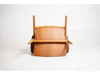 Designstol - Carl Hansen & Son, CH28T Lounge Chair, Design Hans J. Wegner, tillverkad 2008, ek.