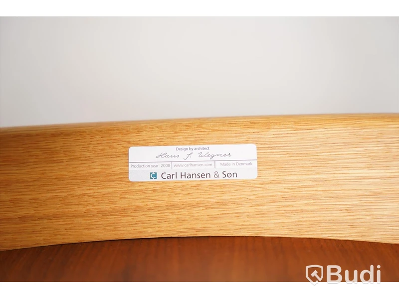 Designstol - Carl Hansen & Son, CH28T Lounge Chair, Design Hans J. Wegner, tillverkad 2008, ek.