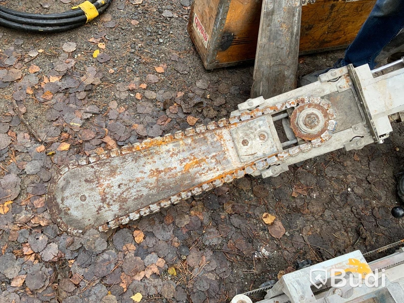 Hydraul driven sågutrustning.