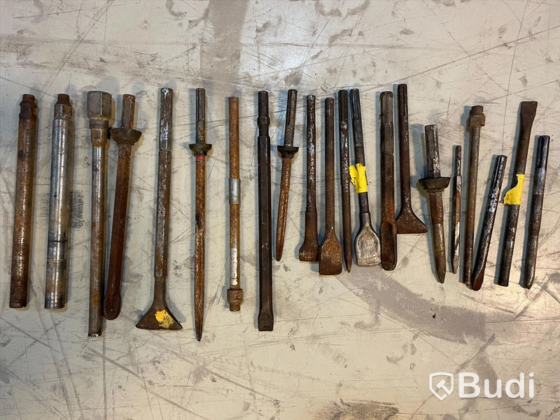 Diverse tillbehör till verktyg
