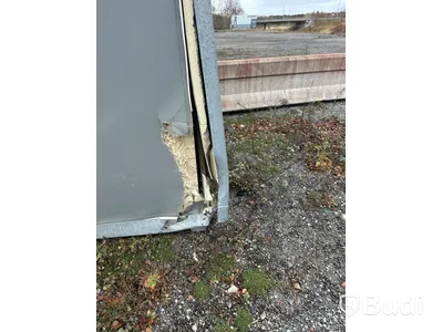 Toalett flyttbar modul krockskadad