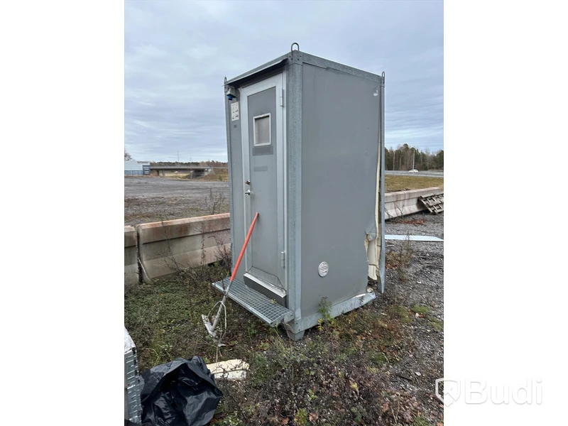 Toalett flyttbar modul krockskadad