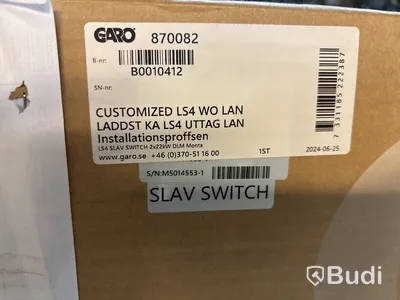 Laddstation Garo, LS4, Slav switch, inklusive markfundament