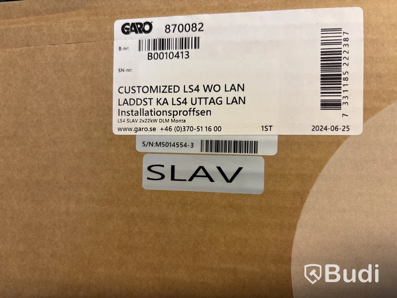 Laddstation Garo, LS4, Slav, inklusive markfundament