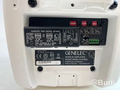 2 st. Högtalare Genelec, 8040B och 4040A