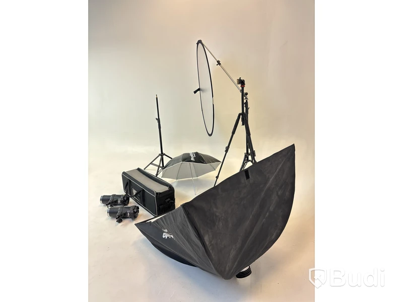 Fotoutrustning Profoto - vissa delar reparationsobjekt