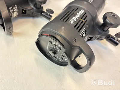 Fotoutrustning Profoto - vissa delar reparationsobjekt