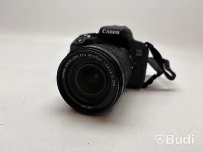 Kamera Canon EOS 800D inkl. 2 st. kameralins, stativ och väska