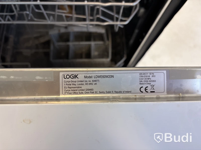 Diskmaskin Logik LDWE60W20N
