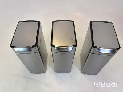3 st. Papperskorgar Simplehuman