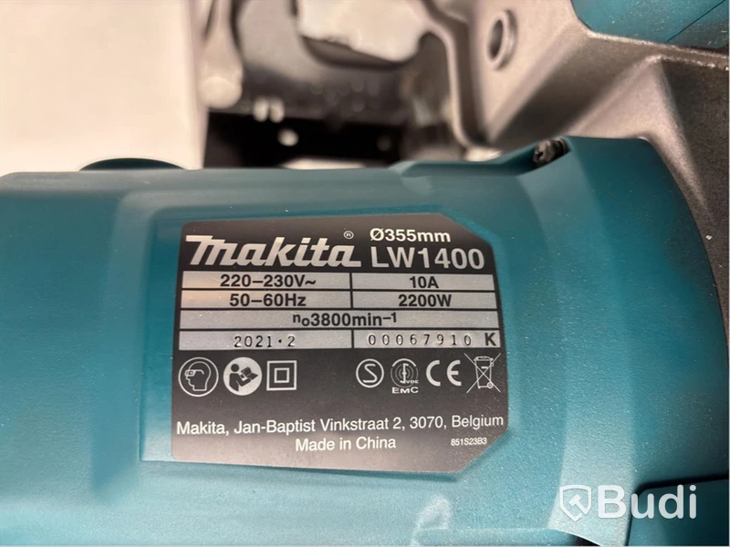 Metallkapsåg Makita LW1400