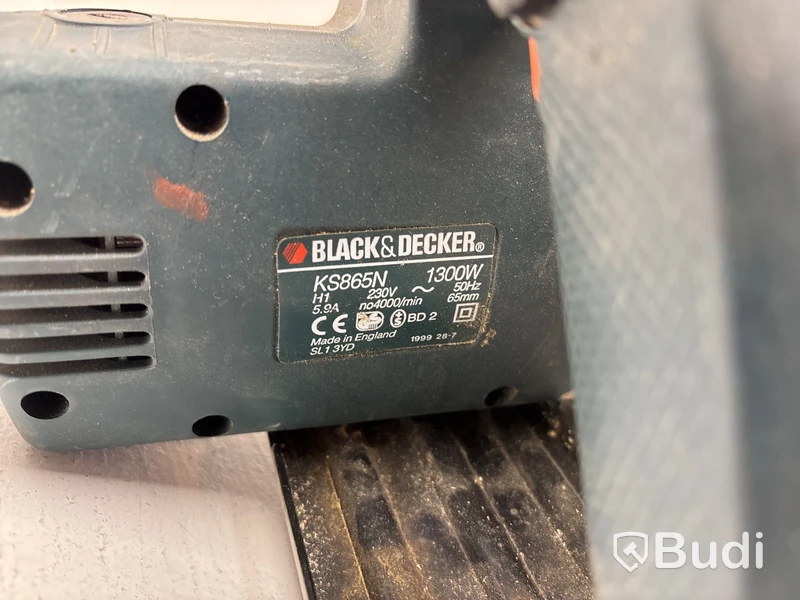 Cirkelsåg Black and Decker KS865N