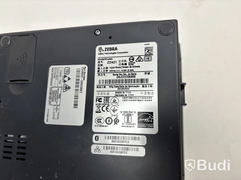 Etikettskrivare Zebra ZD421