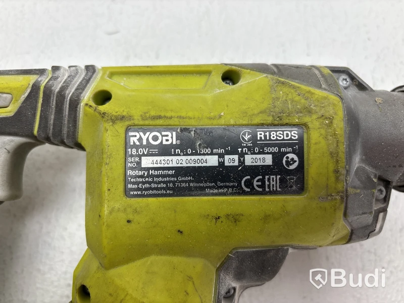 Borrhammare och vinkel skruvdragare Ryobi, R18SDS och RAD18C
