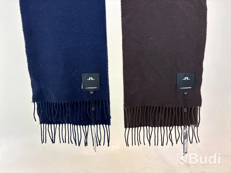 2 st. Halsdukar J.Lindeberg, Champ solid wool scarf, one size