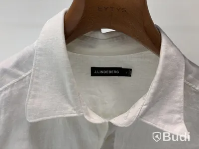 Skjorta J.lindeberg, stl. XL, clean linen slim shirt