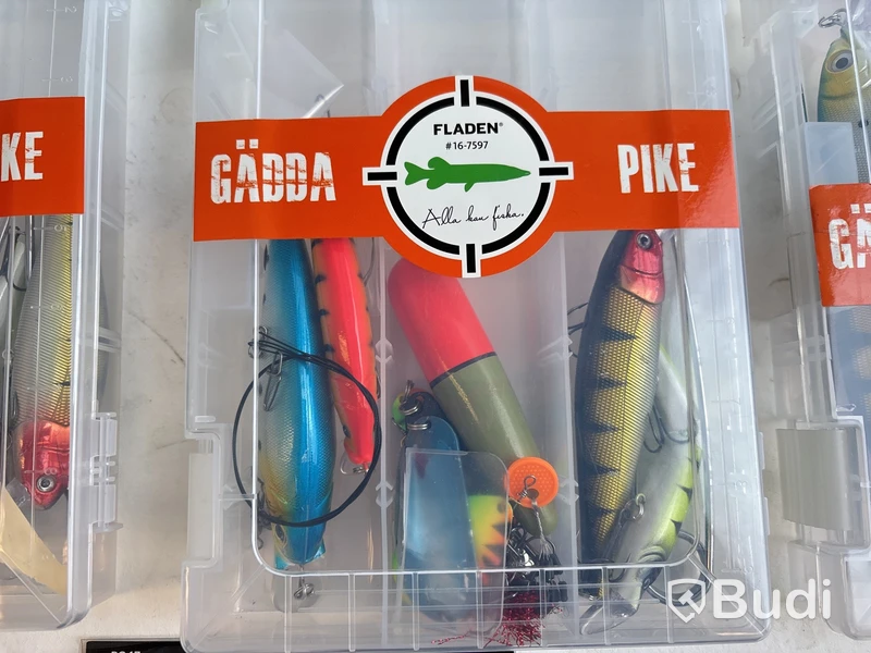 Diverse fiskedrag/krokar Fladen, olika modeller