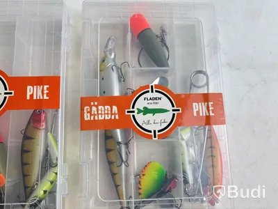 Diverse fiskedrag/krokar Fladen, olika modeller
