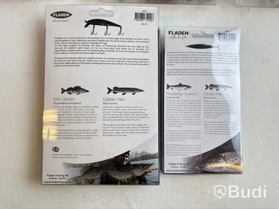 Diverse fiskedrag/krokar Fladen, olika modeller
