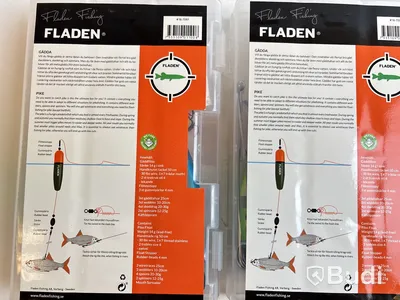 Diverse fiskedrag/krokar Fladen, olika modeller