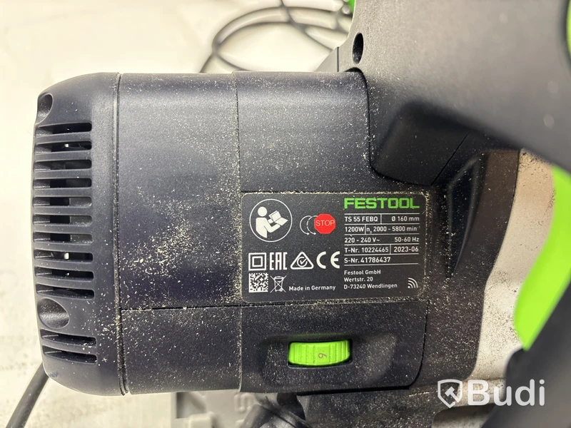 Sänksåg Festool, TS 55 FEBQ