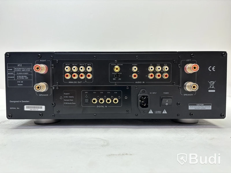 Förstärkare XTZ, Class A100D3 Divine