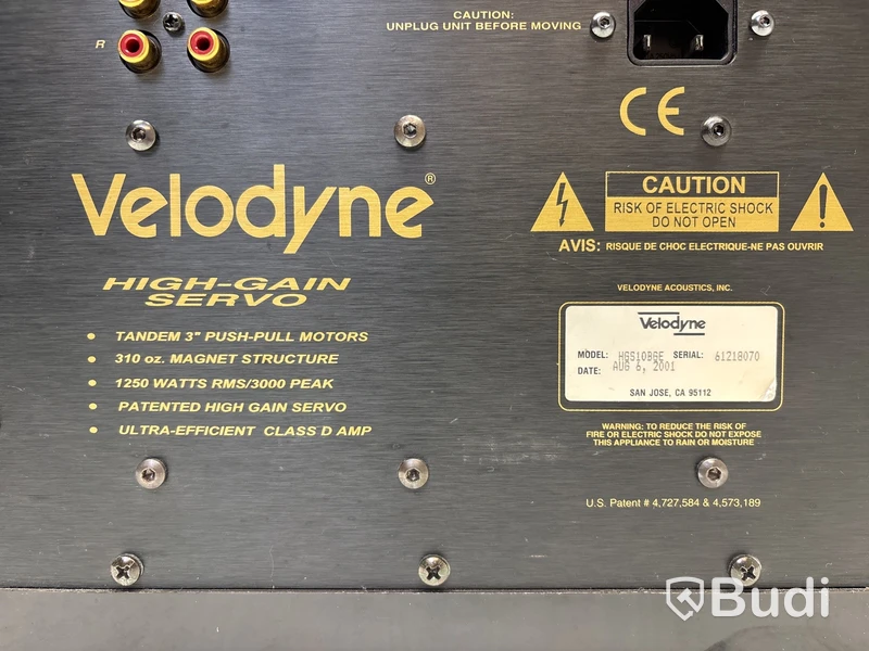 Subwoofer Velodyne HGS10BGE
